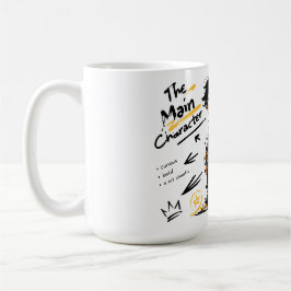 Huvudpersonen Anime Stil Cool Konst Kaffemugg