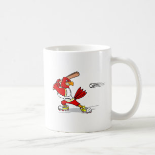 Huvudsaklig basebollspelare kaffemugg
