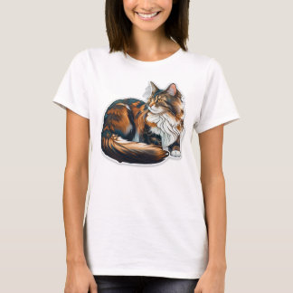 Huvudsaklig Coon Cat T Shirt