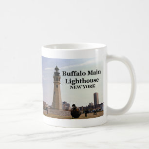 Huvudsaklig fyr för buffel, New York mugg