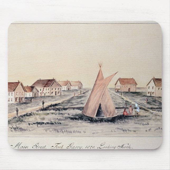 Huvudsaklig gata, fort Gary Musmatta (Framsidan)