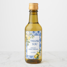 HUVUDSAKLIG MÖHIPPA AV KVEEZE LEMON VINETIKETT