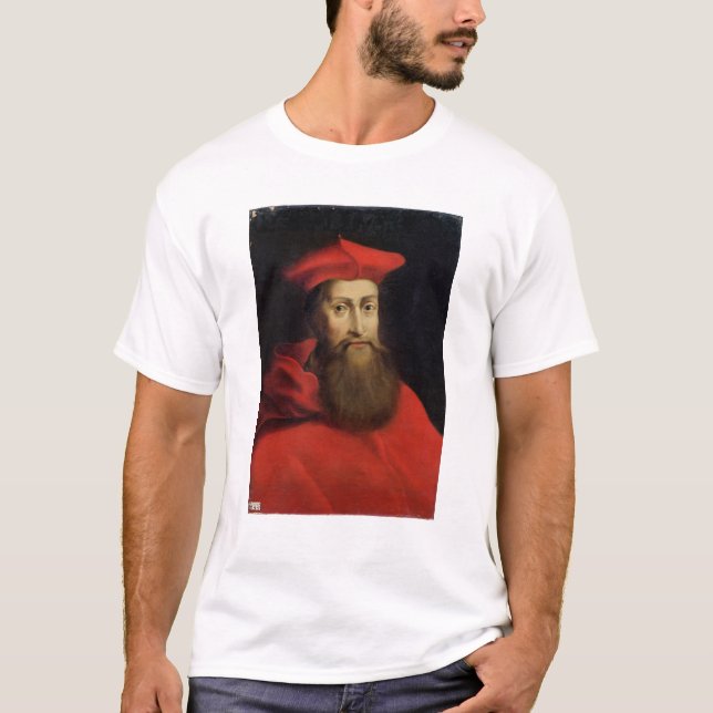Huvudsaklig Reginald Pole ärkebiskop av Canterbury T-shirt (Framsida)