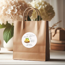 Huvudsaklig Tack för Lemon-Möhippa Runt Klistermärke