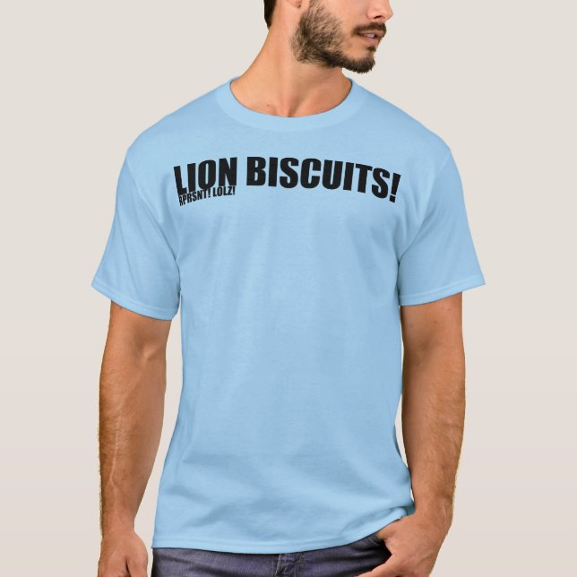 Huvudsaklig utslagsplats för lejona kexar t-shirt (Framsida)