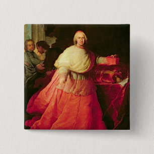 Huvudsakliga Carlos de Borja, c.1721 (olja på Knapp
