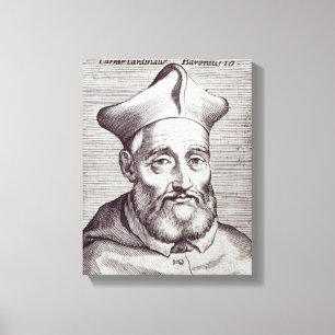 Huvudsakliga Cesare Baronio Canvastryck