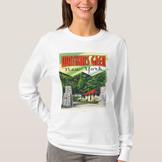 Huvudsakligt hänrycka beskådar till den Watkins T-shirt (Framsida)