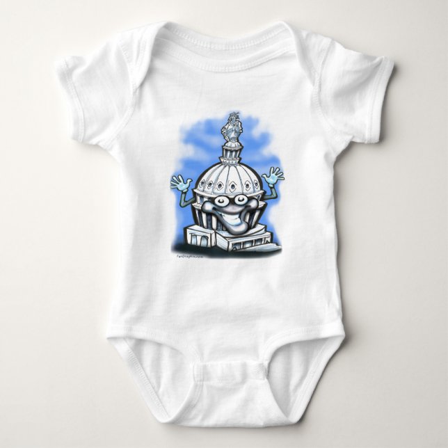 Huvudstad Backe T-shirt (Framsida)