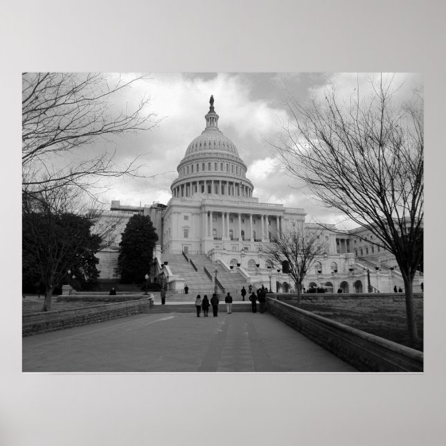 Huvudstad Buildling Poster (Framsidan)