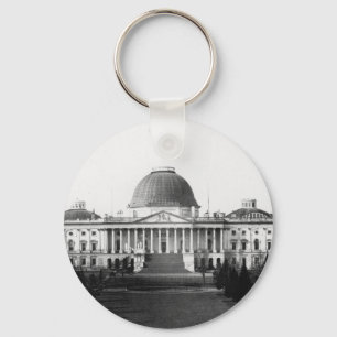 Huvudstad Byggande Washington D.C. 1845 Nyckelring