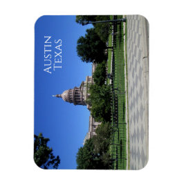 Huvudstad Bygger Austin Texas Magnet