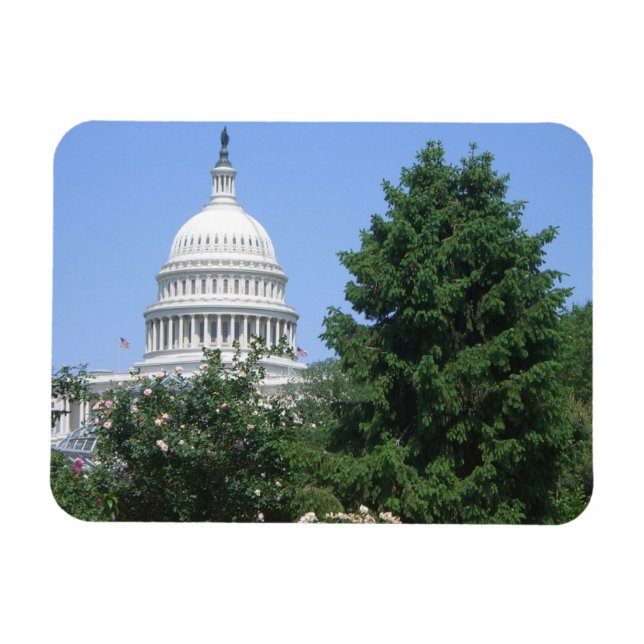 Huvudstad Bygger från Bartholdi Park Magnet (Horisontell)