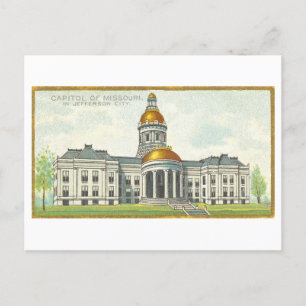 Huvudstad Bygger i Jefferson City, Missouri Vykort