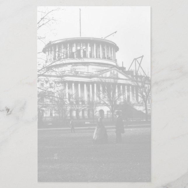 Huvudstad Bygger i Washington D.C. Brevpapper (Framsida)