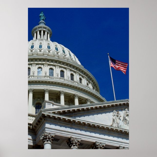 Huvudstad Byggnad, Washington, Förenta staterna Poster (Framsidan)