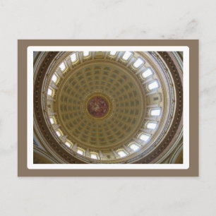 Huvudstad Dome - Madison Vykort