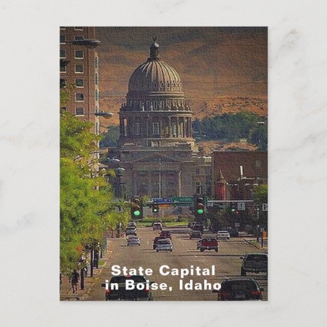 Huvudstad i Boise, Idaho Vykort (Framsida)