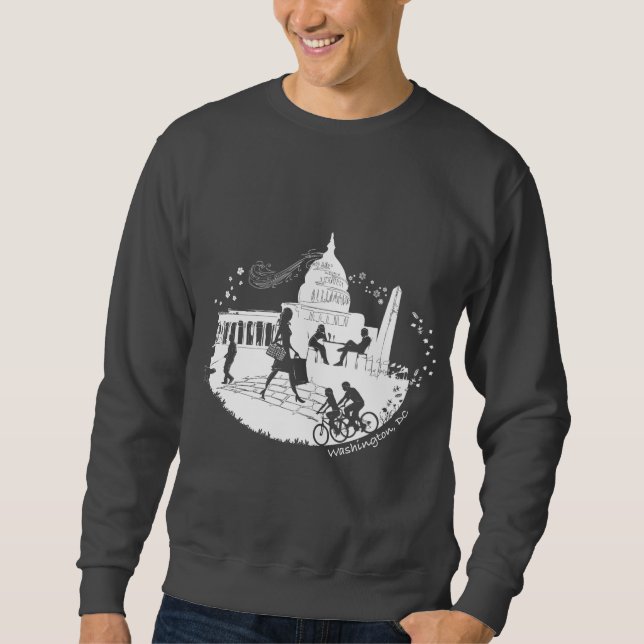 Huvudstad kryddar illustrationen sweatshirt (Framsida)