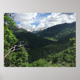 Huvudstad Peak, Colorado Poster
