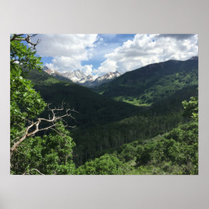 Huvudstad Peak, Colorado Poster