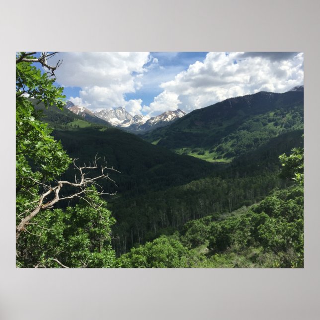 Huvudstad Peak, Colorado Poster (Framsidan)