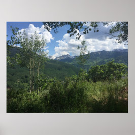 Huvudstad Peak, Colorado Poster