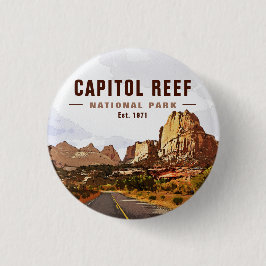 Huvudstad Reef National Park Cathedral Valley Loop Knapp