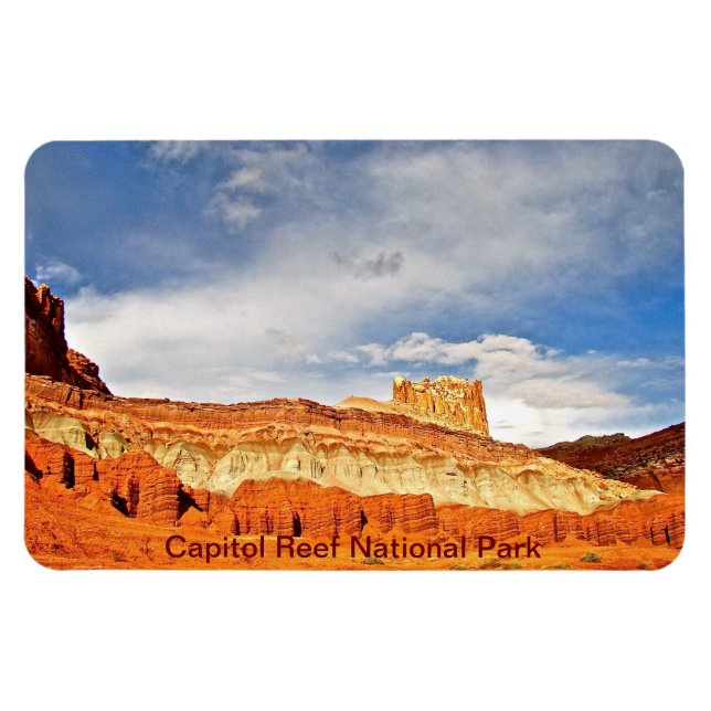 HUVUDSTAD REEF NATIONAL PARK, UTAH MAGNET (Horisontell)