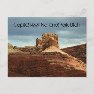 Huvudstad Reef National Park, Utah Vykort