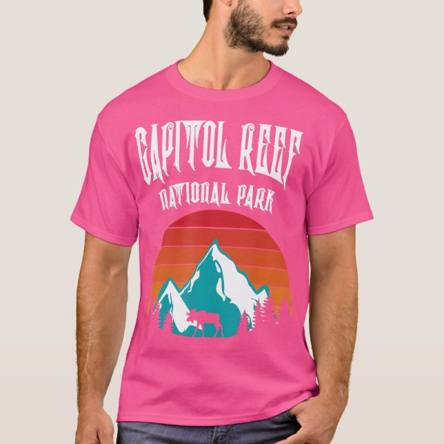 Huvudstad Reef nationalpark Hiking T Shirt (Framsida)