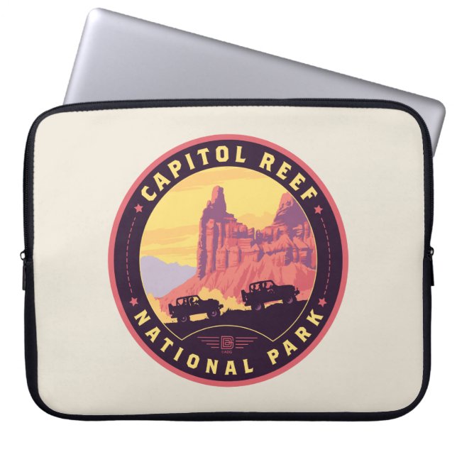 Huvudstad Reef nationalpark Laptop Fodral (Framsidan)