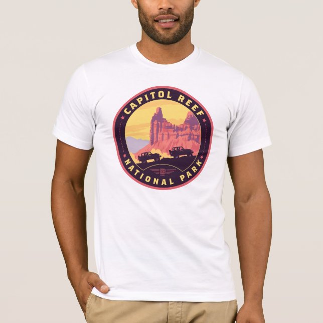 Huvudstad Reef nationalpark T Shirt (Framsida)