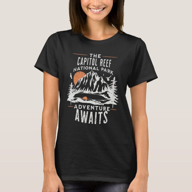 Huvudstad Reef nationalpark T Shirt (Framsida)
