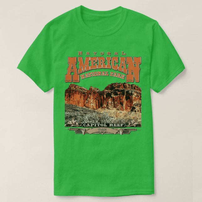 Huvudstad Reef nationalpark T Shirt (Design framsida)