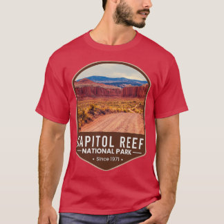 Huvudstad Reef nationalpark Utah T Shirt