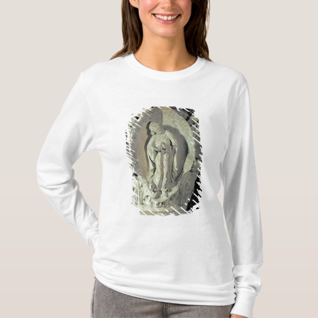 Huvudstad som visar understödjanyckeln av t-shirt (Framsida)