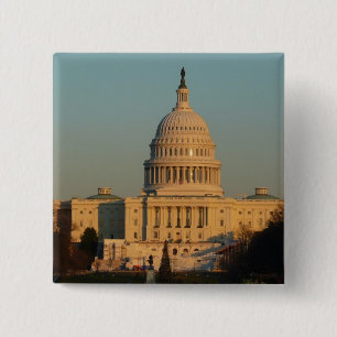 Huvudstad vid jul Washington DC Helgdag Knapp
