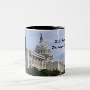 Huvudstad, Washington, D.C. Två-Tonad Mugg