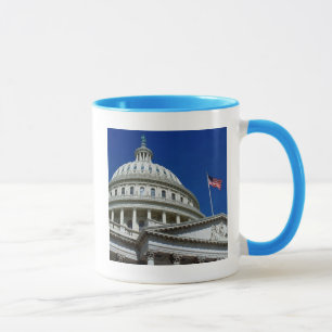 Huvudstadbyggnad, Washington, USA Mugg