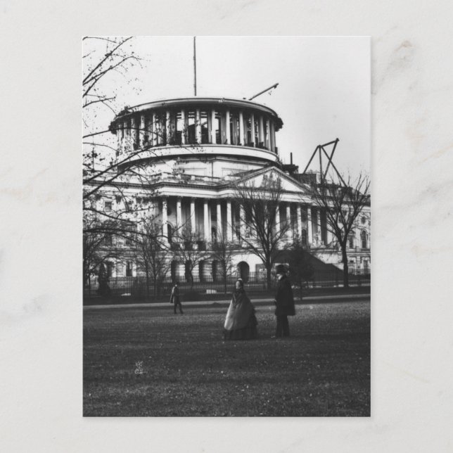 Huvudstadbyggnaden i Washington D.C. Vykort (Framsida)