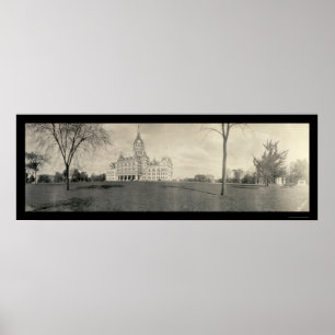 HuvudstadHartford CT foto 1909 Poster