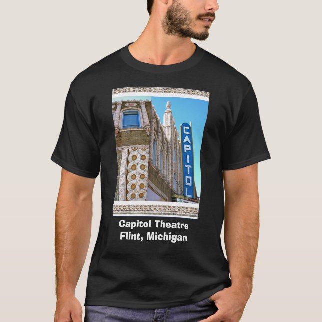 HuvudstadTheatre, flinta MI T-shirt (Framsida)
