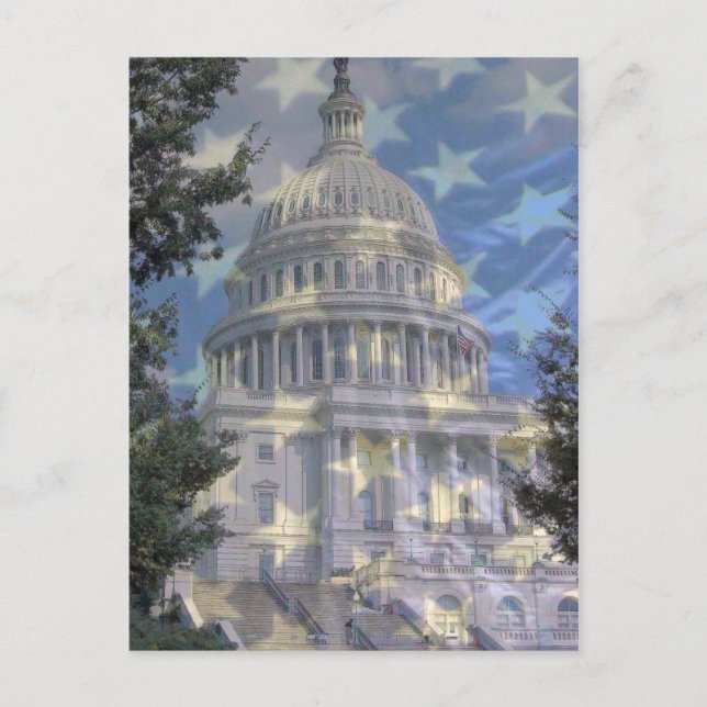 huvudstadw-stjärnor vykort (Framsida)