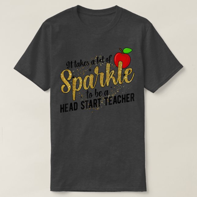 Huvudstartlärare i Tidigt T Shirt (Design framsida)