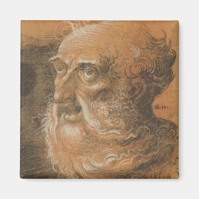 Huvudstudie, 1522 magnet (Framsidan)