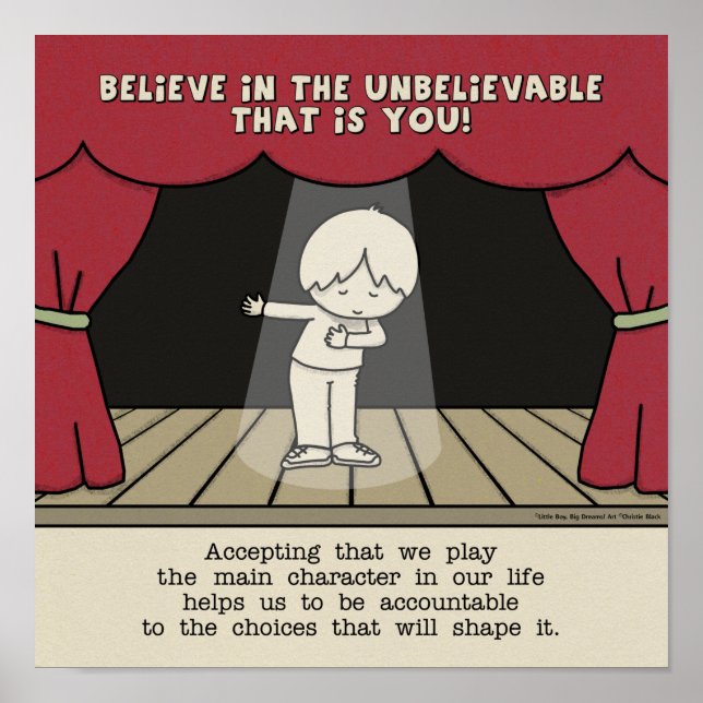 Huvudtecken Poster (Framsidan)