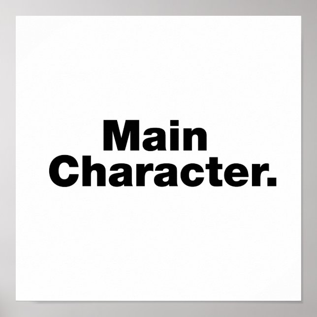 Huvudtecken Poster (Framsidan)