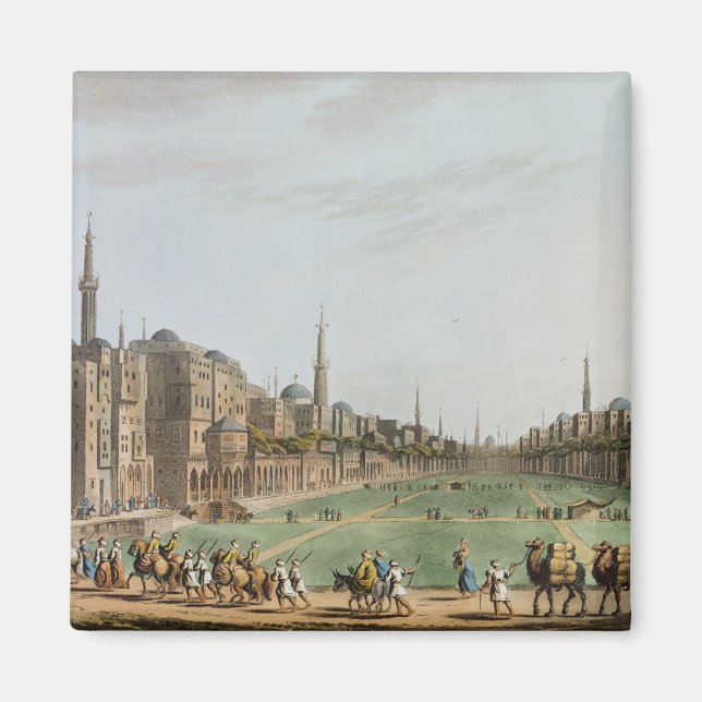 Huvudtorget i Grand Kairo, med Murad Beys Magnet (Framsidan)