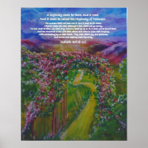 Huvudväg av Prophetic konst för helighet av Andrea Poster